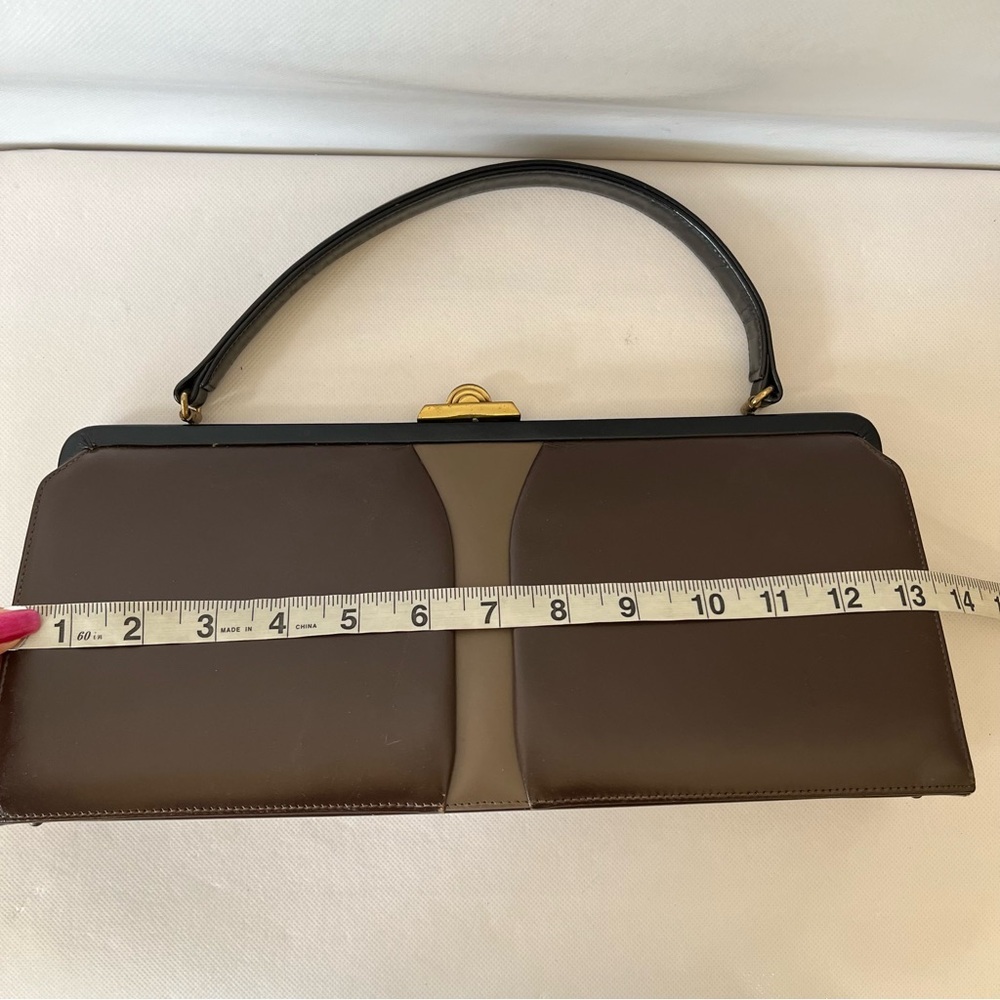 Vintage Palizzio Brown Retro Pocketbook - Picture 11 of 13